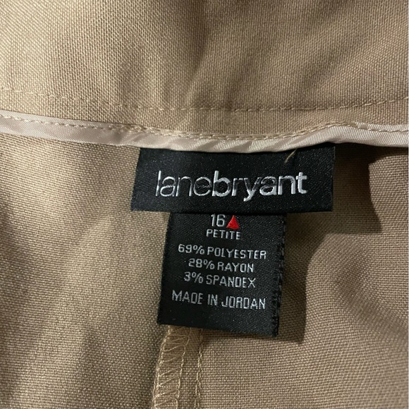 Lane Bryant Classic Trouser Women’s 16 Petite NWT Right Fit Wider Leg Plus - Picture 4 of 10